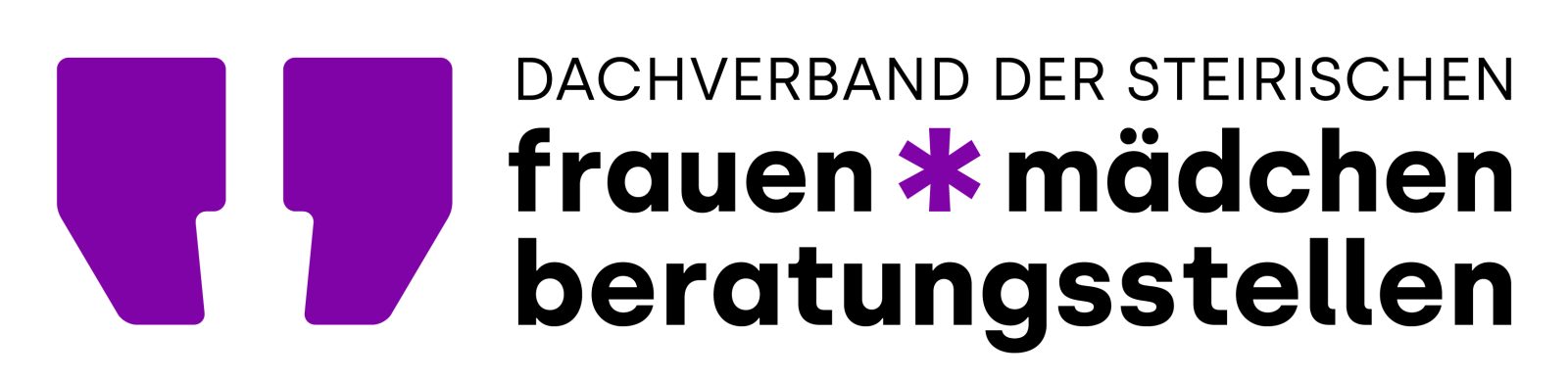 Logo des Dachverbands der Steirischen Frauen*- und Mädchen*beratungsstelle